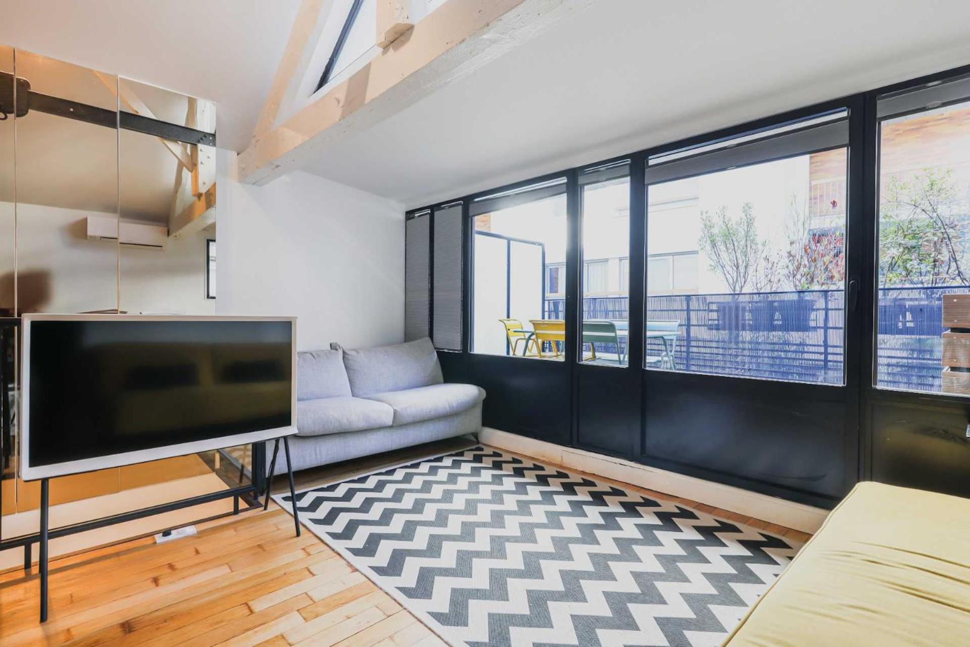 Maison Avec Terrasse - 2bdr - 6 Pers Apartment Paris